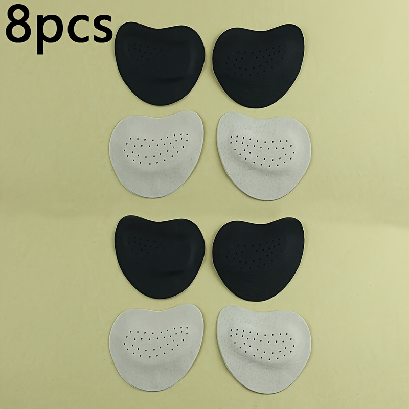 TEMU 8 pezzi Premium in Pelle per Avampiede, Ammortizzazione Morbida con Assorbimento del Sudore, Traspiranti, Impermeabili e Antiabrasione, Esterno
