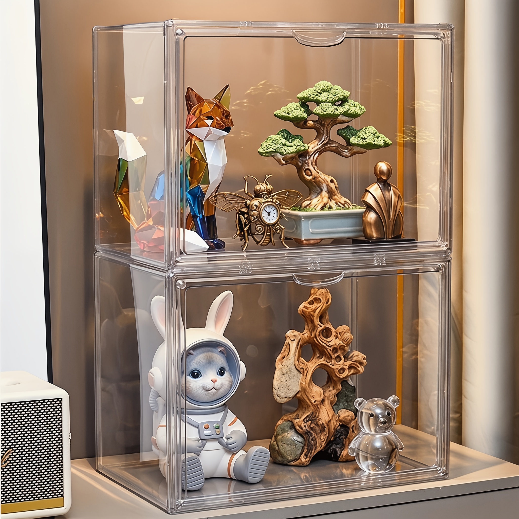 led display case sold on Temu Canada