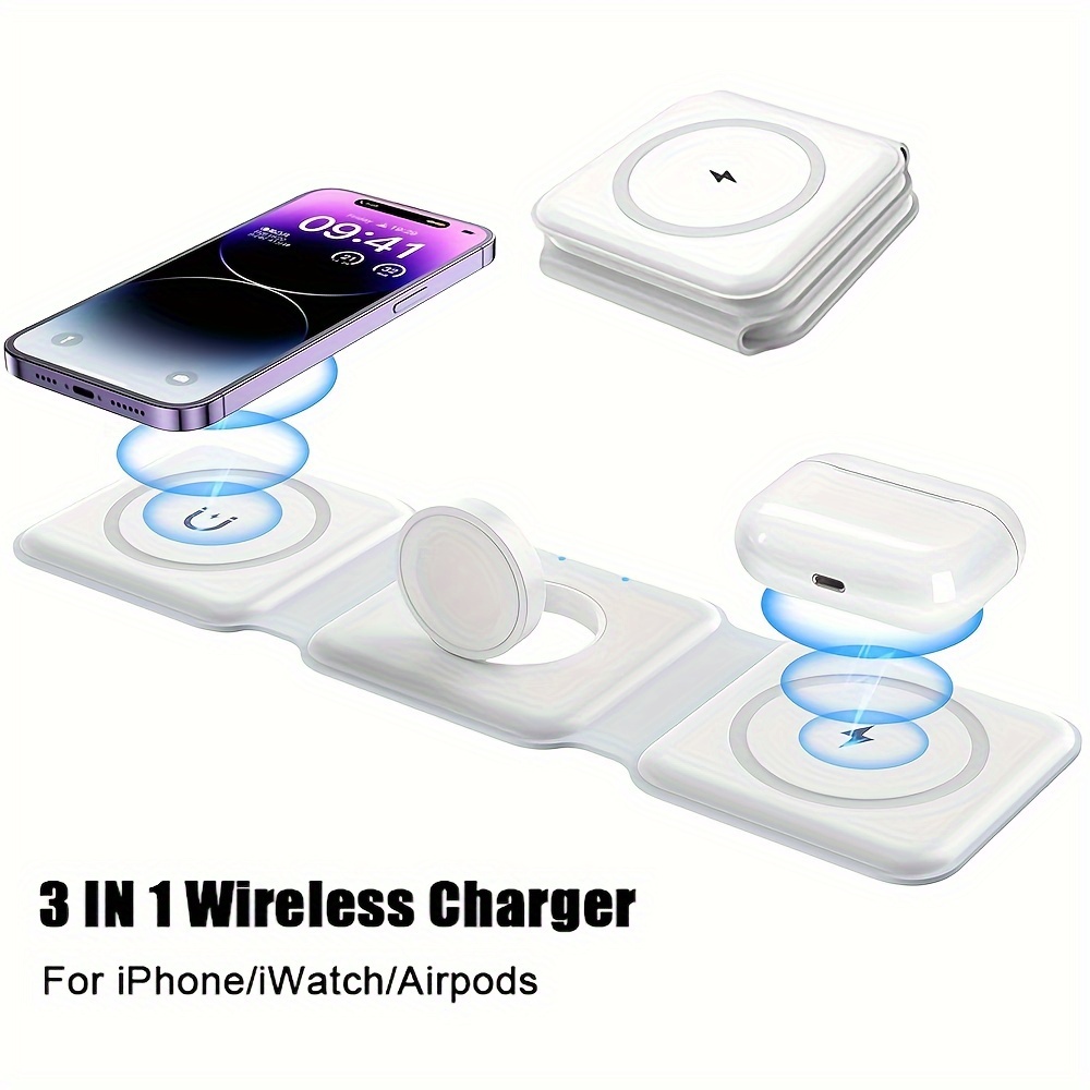 

15w Wireless Charger -c , Charging , Usb For /15/14/13/12 , Samsung, Compatible