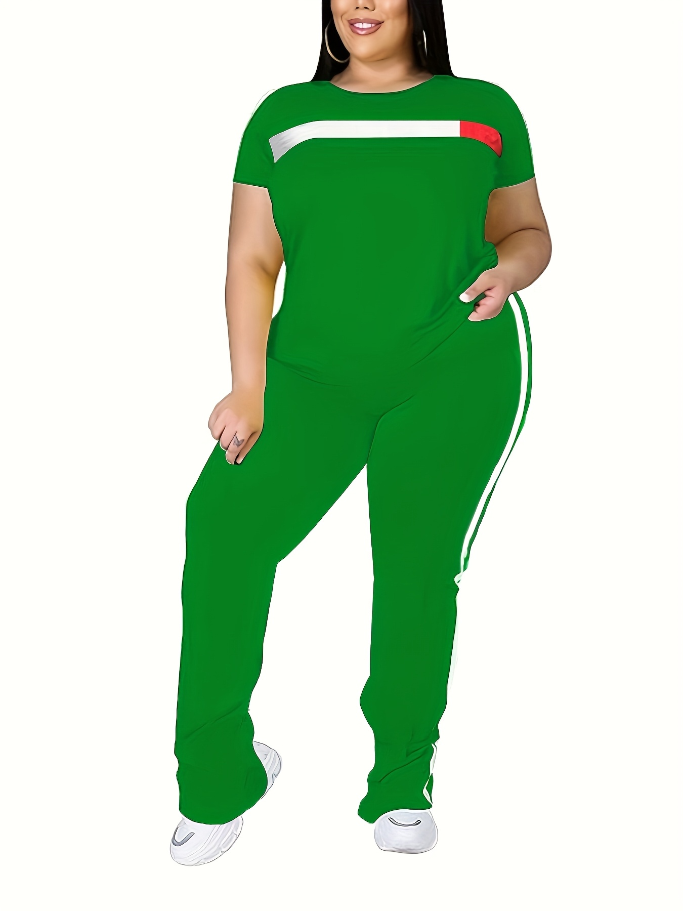 Sweatsuit Sets Plus Size Sweat Set Plus Size Ladies Green