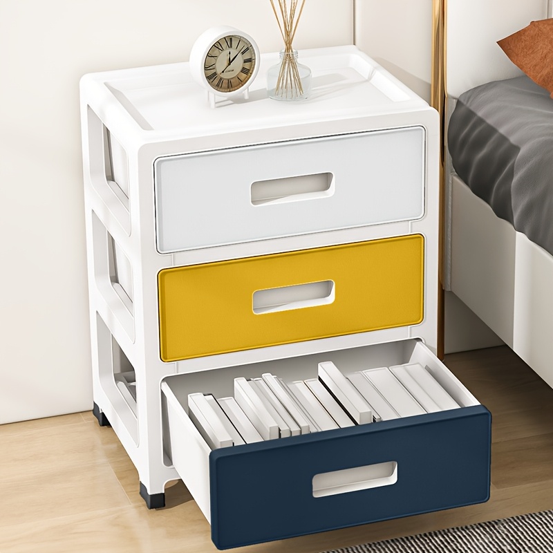 mesa de noche con almacenamiento   y minimalista - un estante de almacenamiento portátil que    ,   cajones, adecuada para dormitorios y salas de estar. estilo casual, adecuada para guardar ropa y   accesorios   de estar