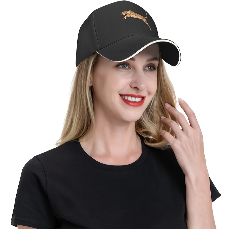 adjustable denim baseball cap with vintage design outdoor activities camping parties cycling fishing details 4