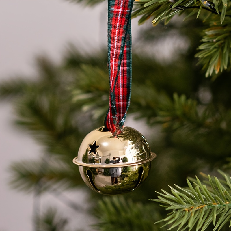 Bellsvilla Metal Hanging Cow Bells On Jute Rope For Christmas Home Garden Rusted Old Door & Christmas Tree Vintage And Giant Hanging Decor - India