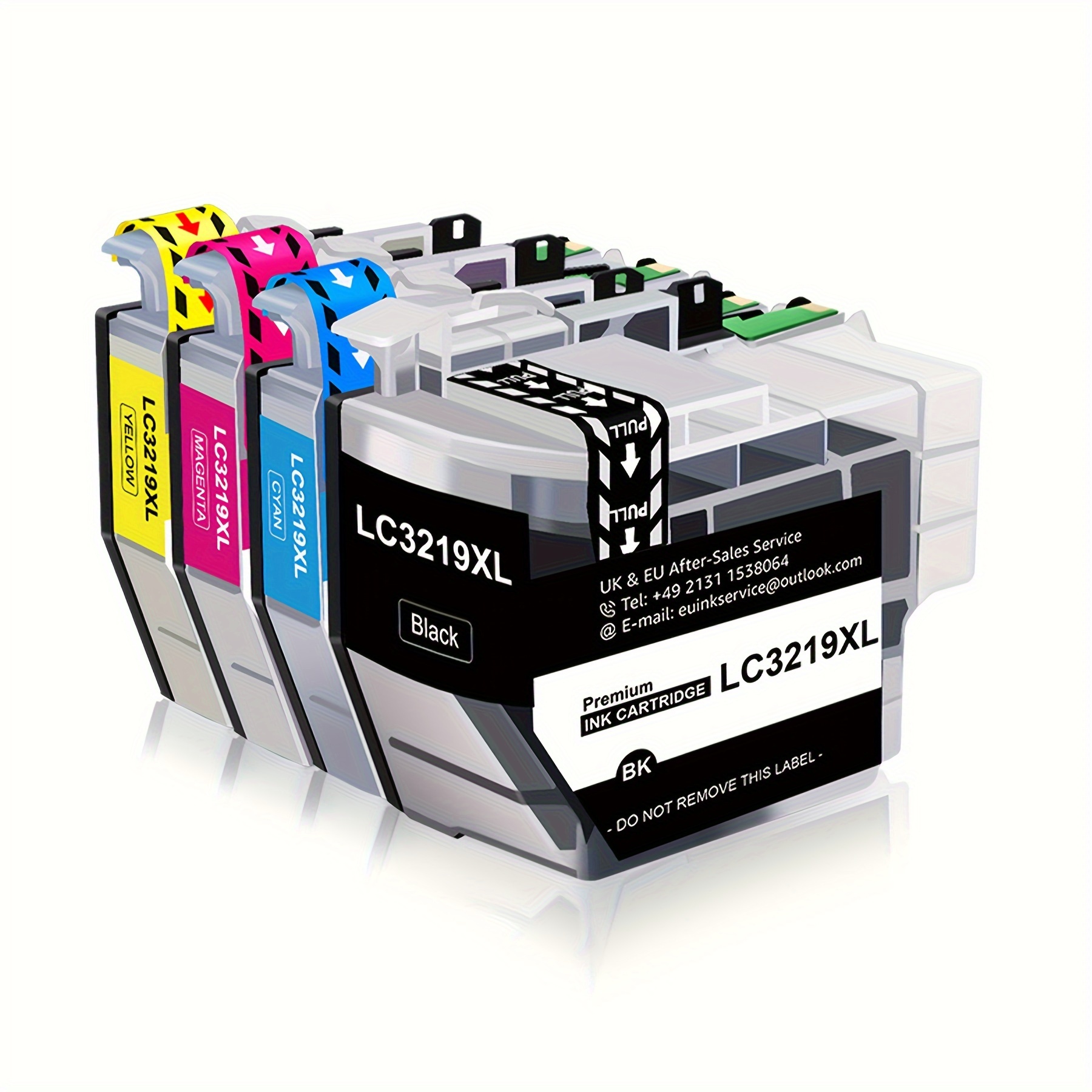 Image of Lc3219xl Lc3219 Printer Cartridges Lc3217 Lc 3219 Xl Lc 3219xl Compatible For Brother Lc3219xl Lc 3217 Lc-3219xl For Brother Mfc-j5330dw Cartridges Mfc-j5730dw Mfc-j6930dw (1-10pack)