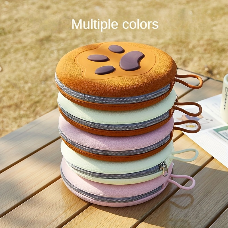 Folding Dog Food & Water Bowl - Heavy-Duty Portable Pet Bowl