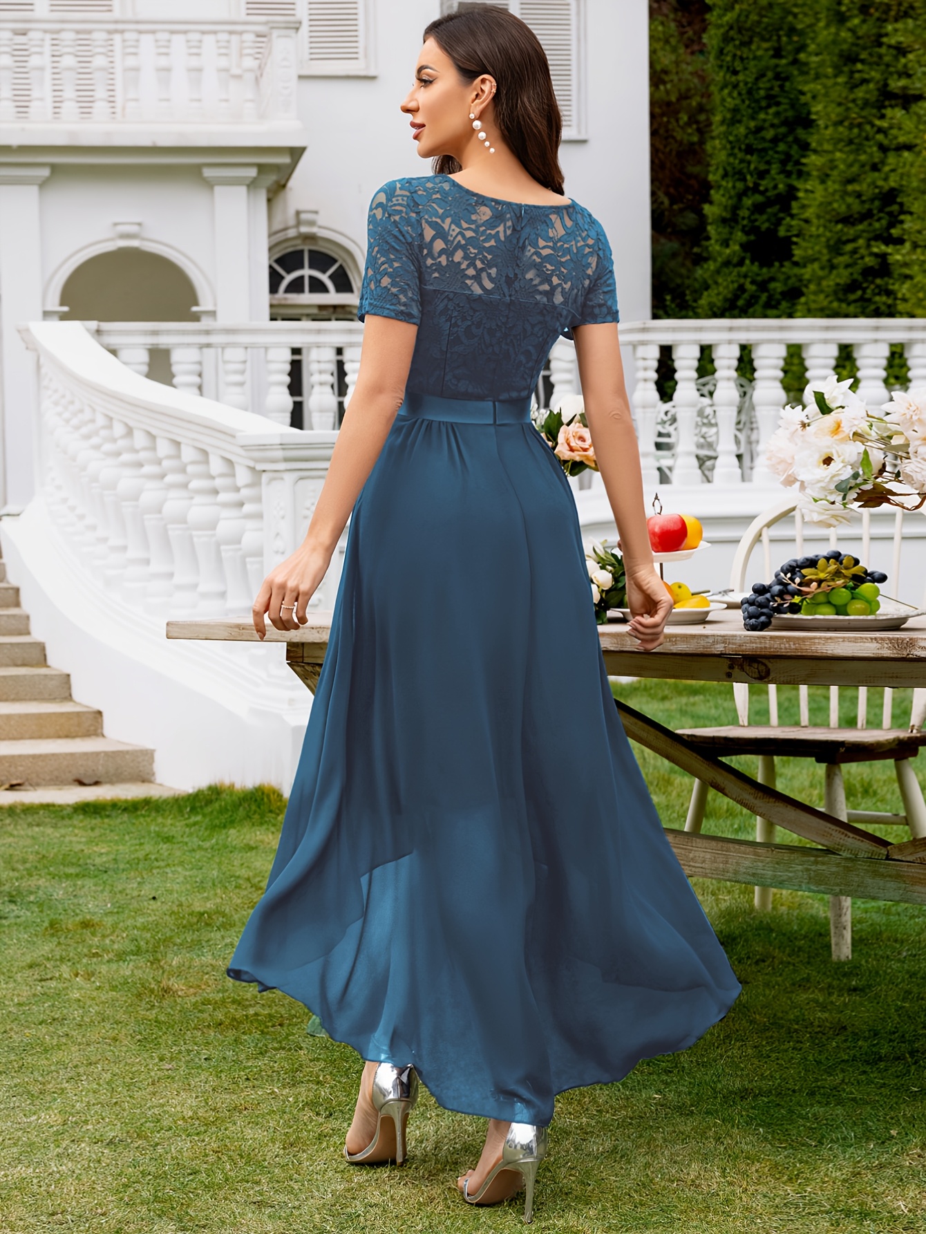 Orchidea Asos Abito Lungo Cerimonia Da Sposa Asos Vestito Da Sera