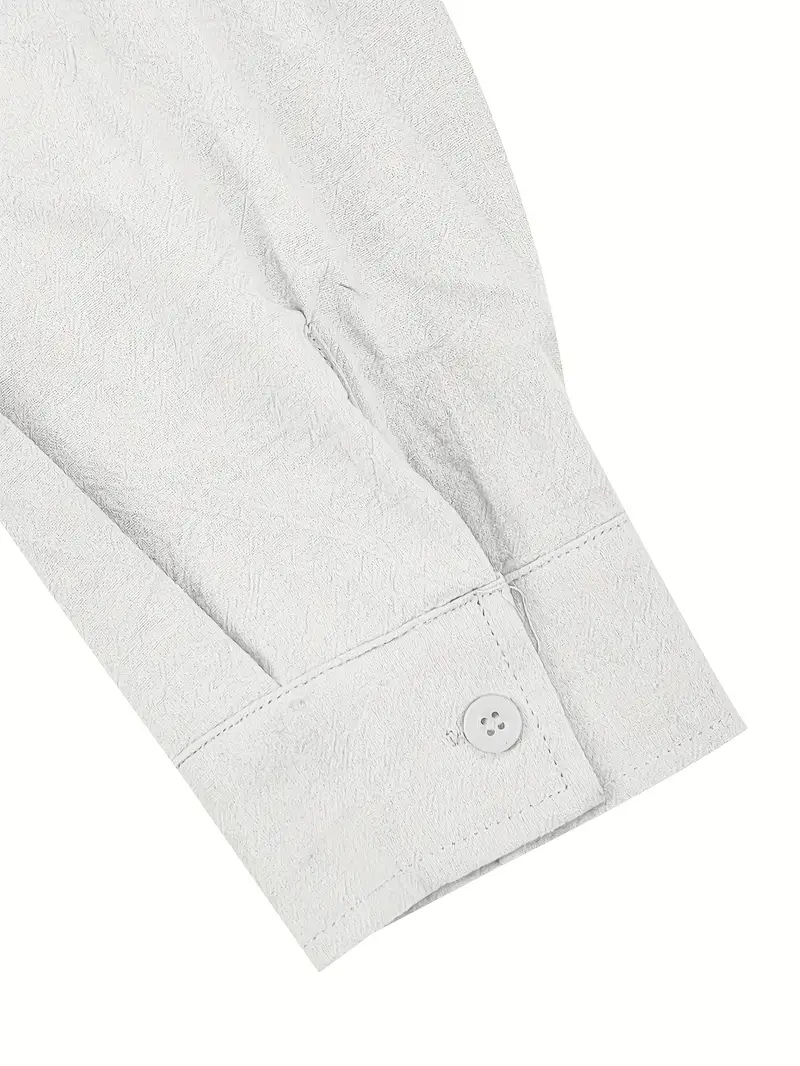 mens elegant linen v neck long sleeve t shirt with cross strap detail breathable regular fit for casual outdoor evening wear spring summer fall versatile top casual wear tee tshirt linen fabric t shirts Product details 17