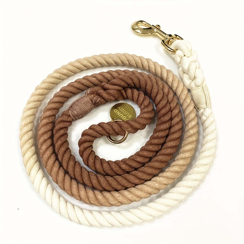 Dog Leash 150cm/5ft Long For Large Medium Small Dogs Retriever Teddy Anti-escape Breakaway Resistant Dog Walking Rope Optional, Without Battery