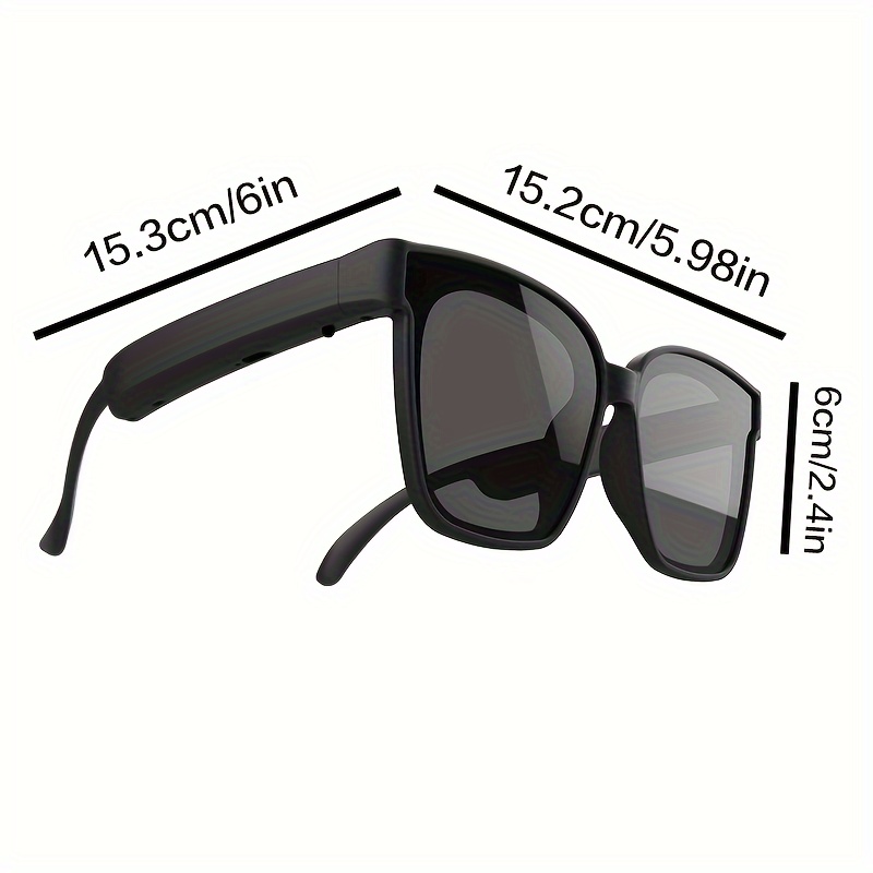 Gafas inteligentes con lentes de oscurecimiento automático, se convierten en gafas de moda bajo la luz solar, micrófono y altavoz integrados, llamadas en alta definición y calidad de audio HiFi, ideales para deportes, manejo, pesca y uso diario en casa, preferidas por hombres y mujeres, perfectas como regalo en días festivos - Imagen 2