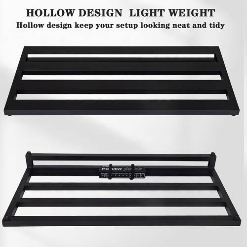 28 inch guitar pedal board quality aluminum alloy lightweight effect pedalboard 28x 13 8 with carry bag cable ties hook loop