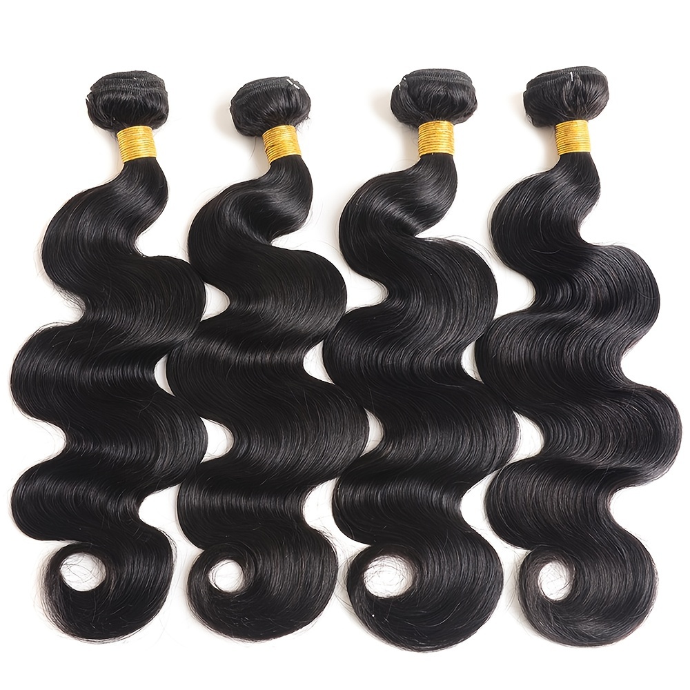 Deep Wave Human Hair Bundles Unprocessed Virgin Weave Curly - Temu