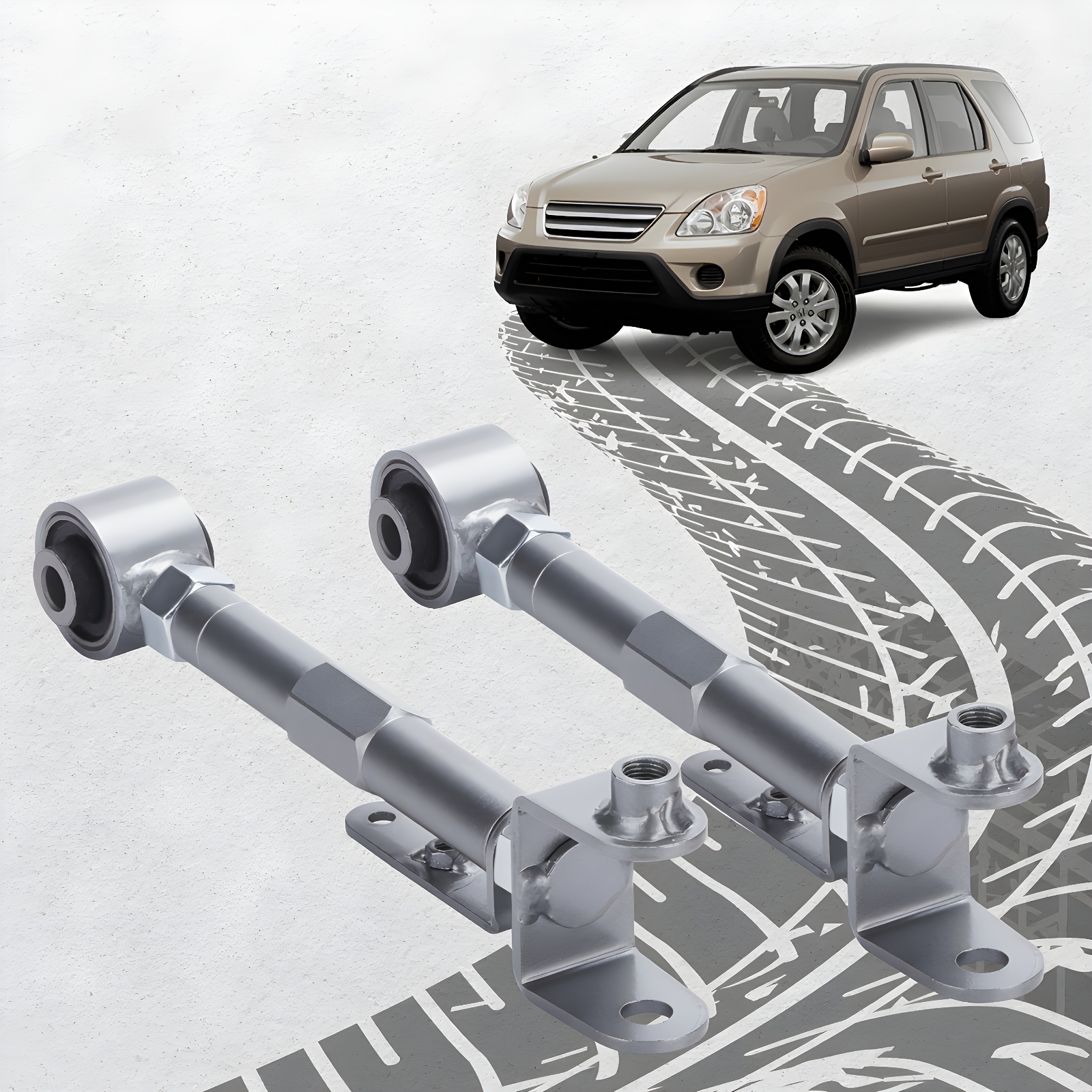 Image of Pair Of Adjustable Rear Upper Camber Kit For Element From 2003 To 2011