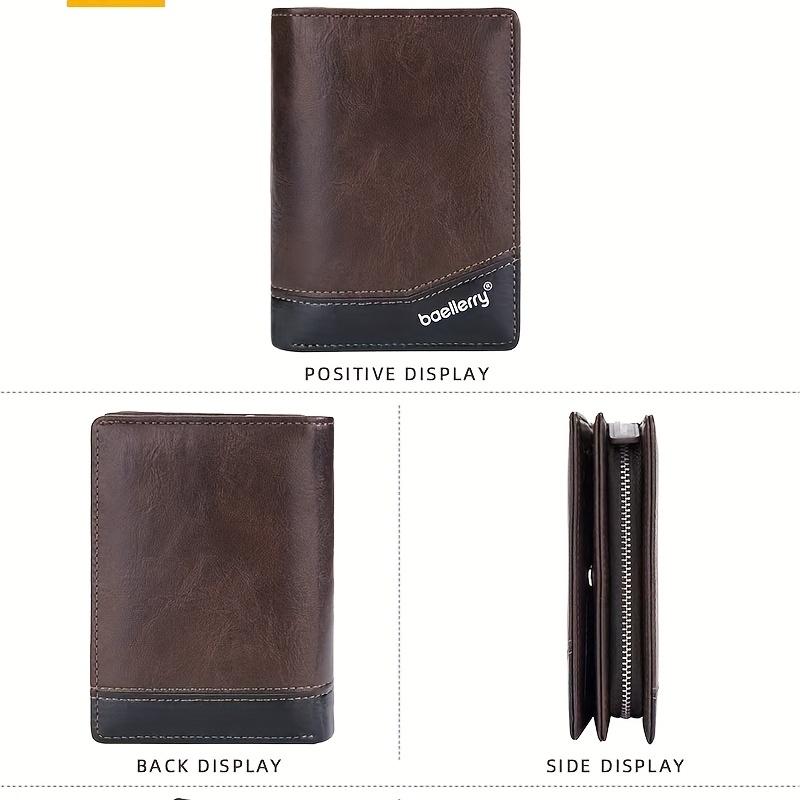 TEMU Small Wallet, Mini Wallet, Short Wallet, Wallet, Bifold, Men, Women, Gift, Present, Father's Day