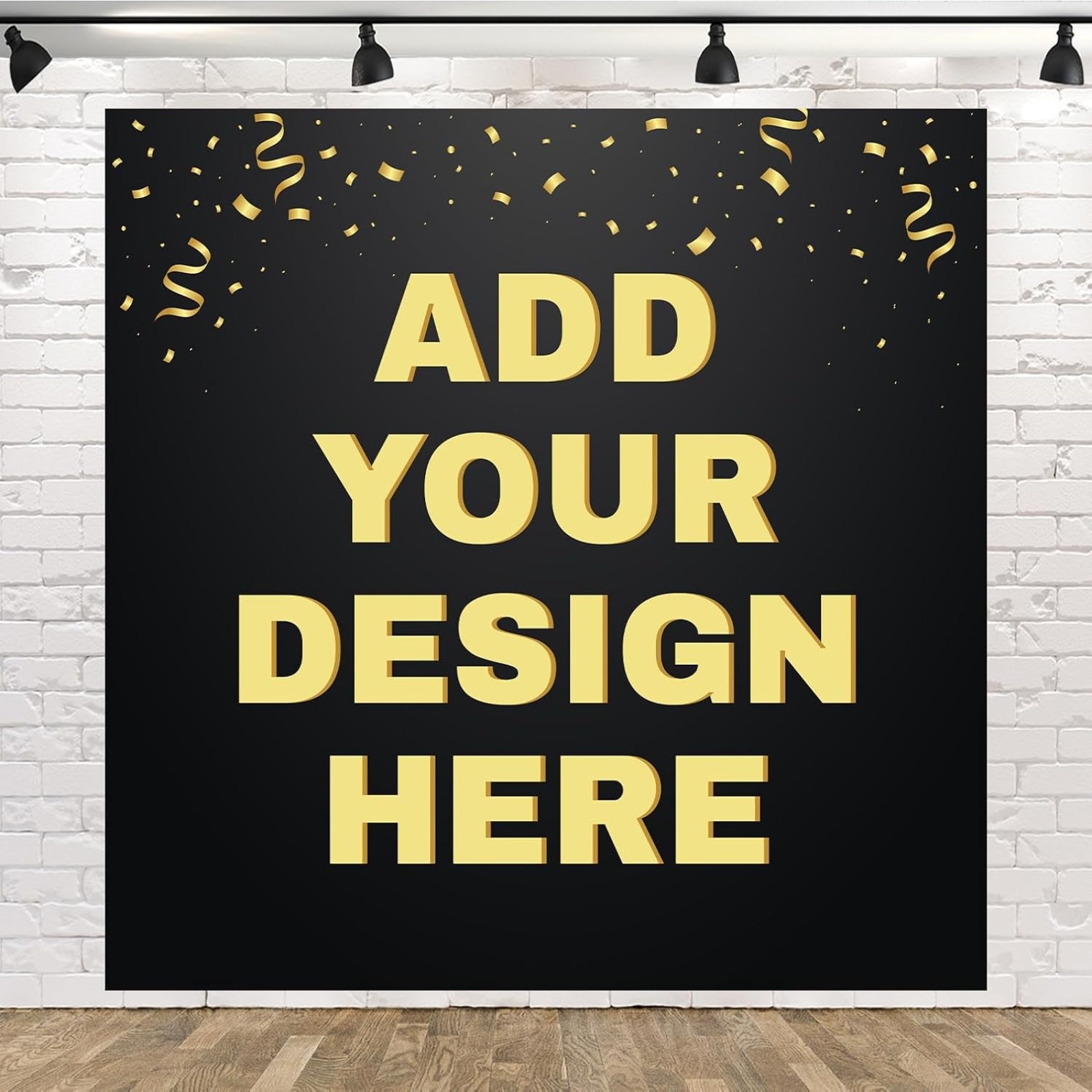 Personalized Multi-Size Vinyl Background Cloth