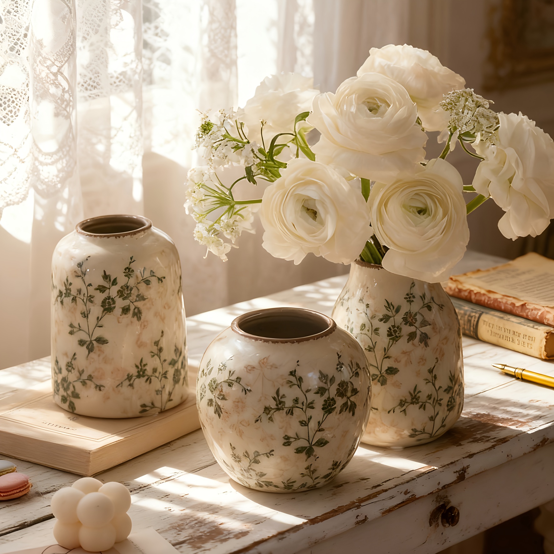 vintage flower vase - United Kingdom