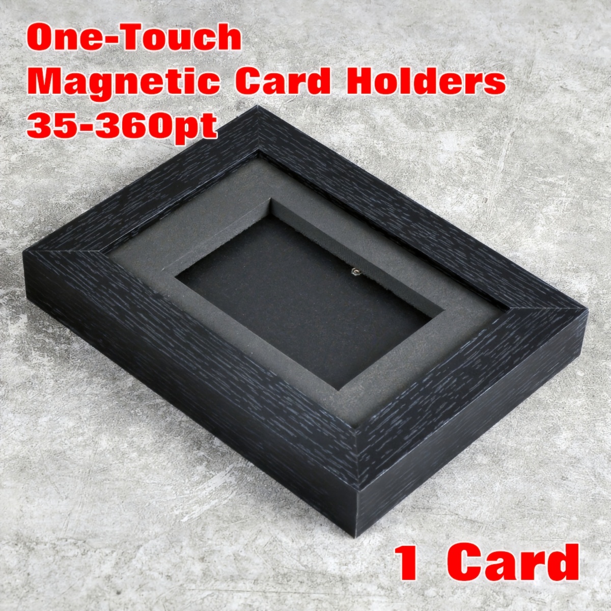 Card -touch Frame Display Case For Sports Wall Hanging Game Tcg Ptcg 35-360pt