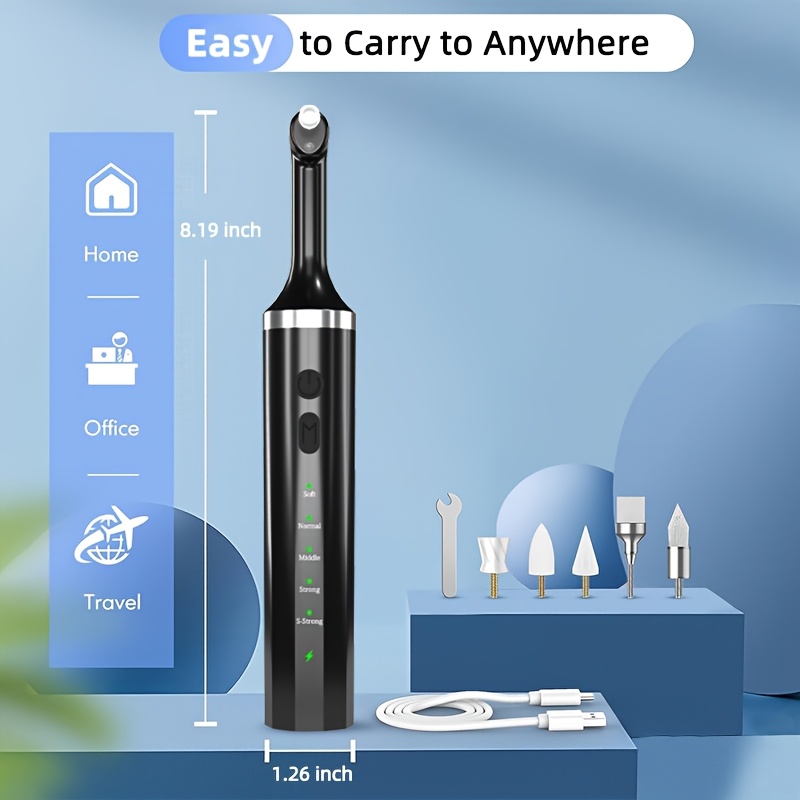 Electric Tooth Polisher Plaque Remover Suitable Teeth