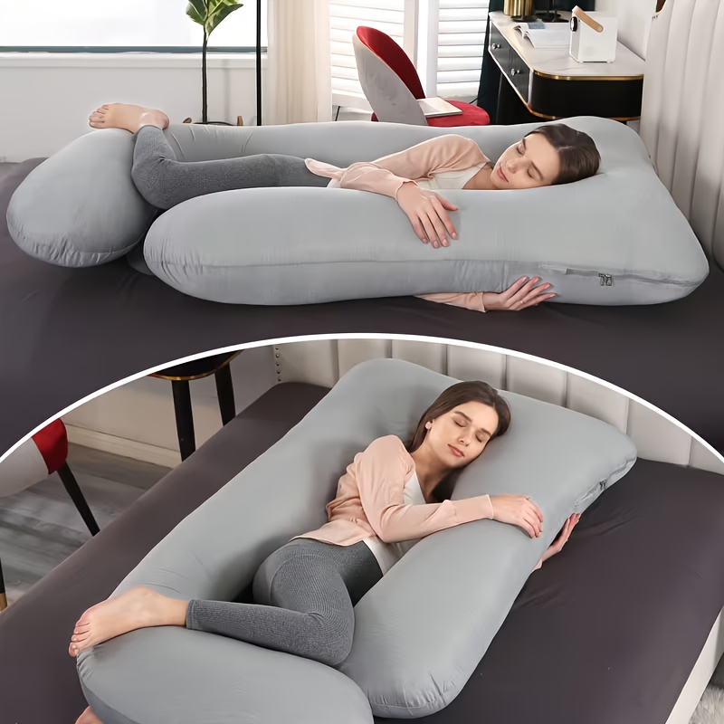 New U-shaped Ergonomic Body Pillow for Fatigue Relief and Posture Support