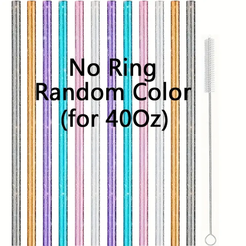 Flexi Straws with Brush (Multiple Colours) Flexi Straws with Brush (Multiple Colours)