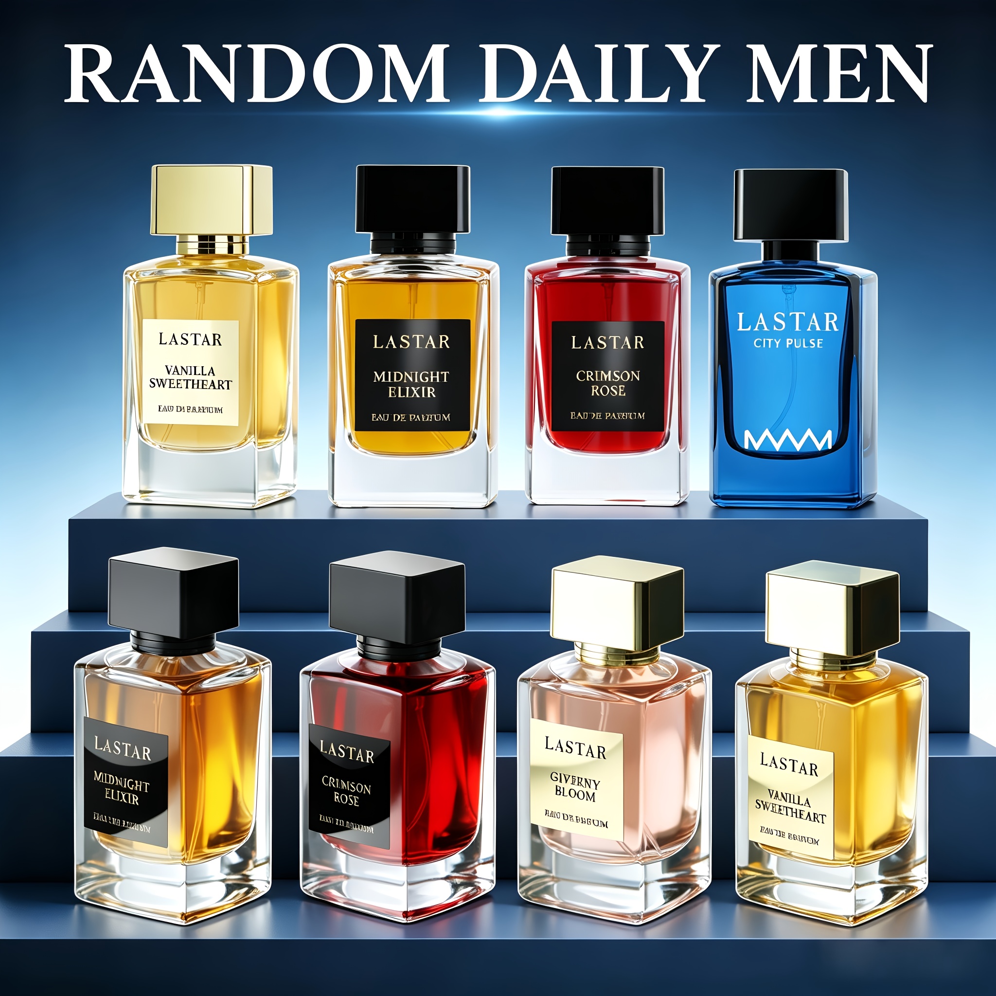 Random Mixed Scent Men's Pheromone Perfume, Lasting Sexy Mysterious Cologne, Random Bottle 8 Kinds Of Unique Fragrance, Citrus//floral/fruity, Experience Surprise, Have Different , Birthday Gift