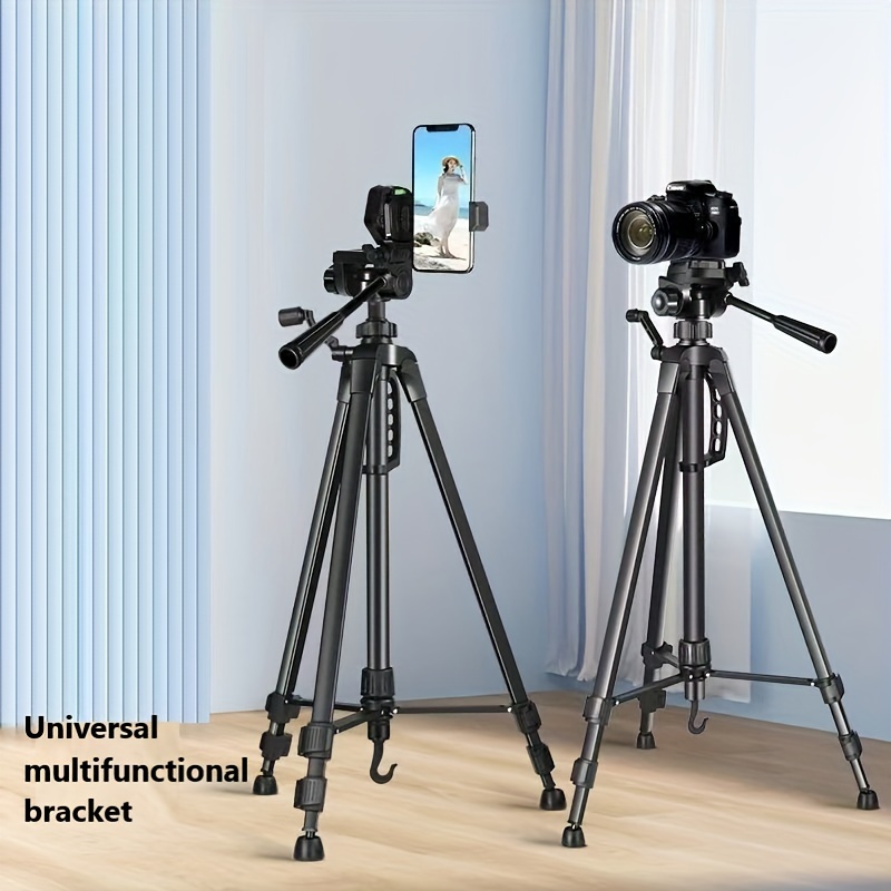 

Versatile Metal Tripod Stand For Dslr Cameras & Smartphones - Sturdy, Photography & Camera Accessories Tripod Stand For Phone