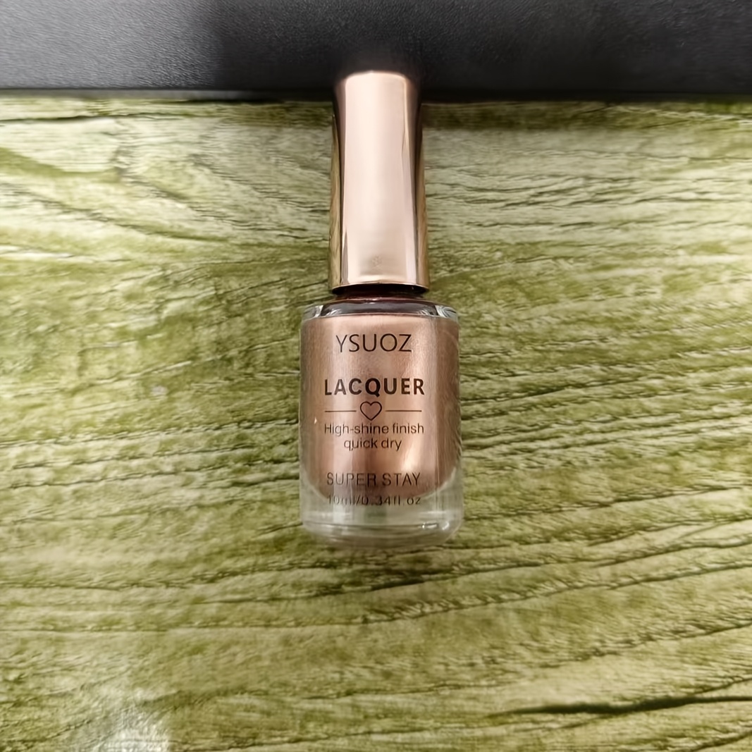 Image of Rose Nail Polish | Quick-dry No Alcohol Formula, Mirror, Liquid For Parties, Weddings, Daily Wear - Professional & Diy Manicure/pedicure