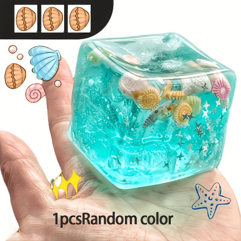 New 3d Cartoon Figurine / Realistic Squeezeable With Cube / Endless Crunching / Durable For And / Fidget Gift For Christmas Birthdays Parties (multicolor)