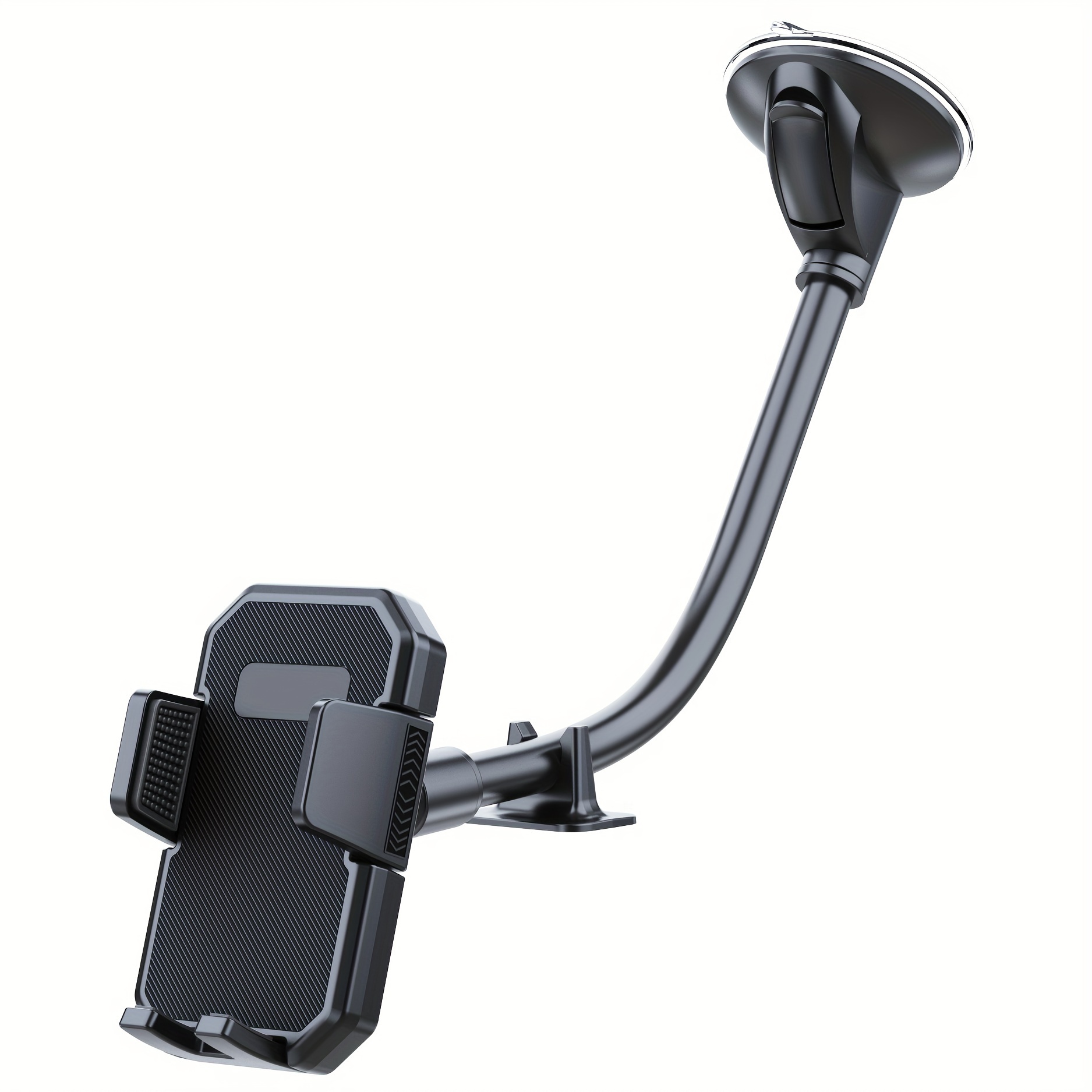 Long Arm Car Phone Mount Suction Cup Smartphone Holder Cellphone Bracket Accessories