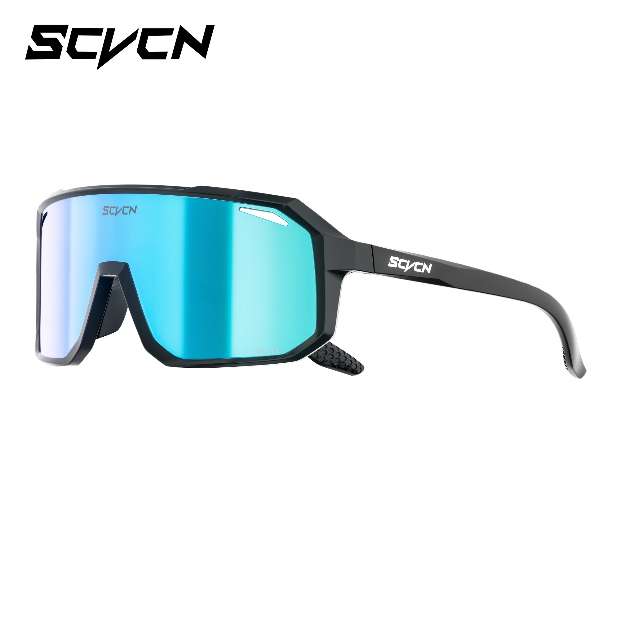 Image of Scvcn Cycling Glasses Outdoor Sport Women Eyewear Mtb Men Bike Cycling Glasses Fishing Running Hiking Riding Camping Eyewear Softball Golf Cycling Uv400