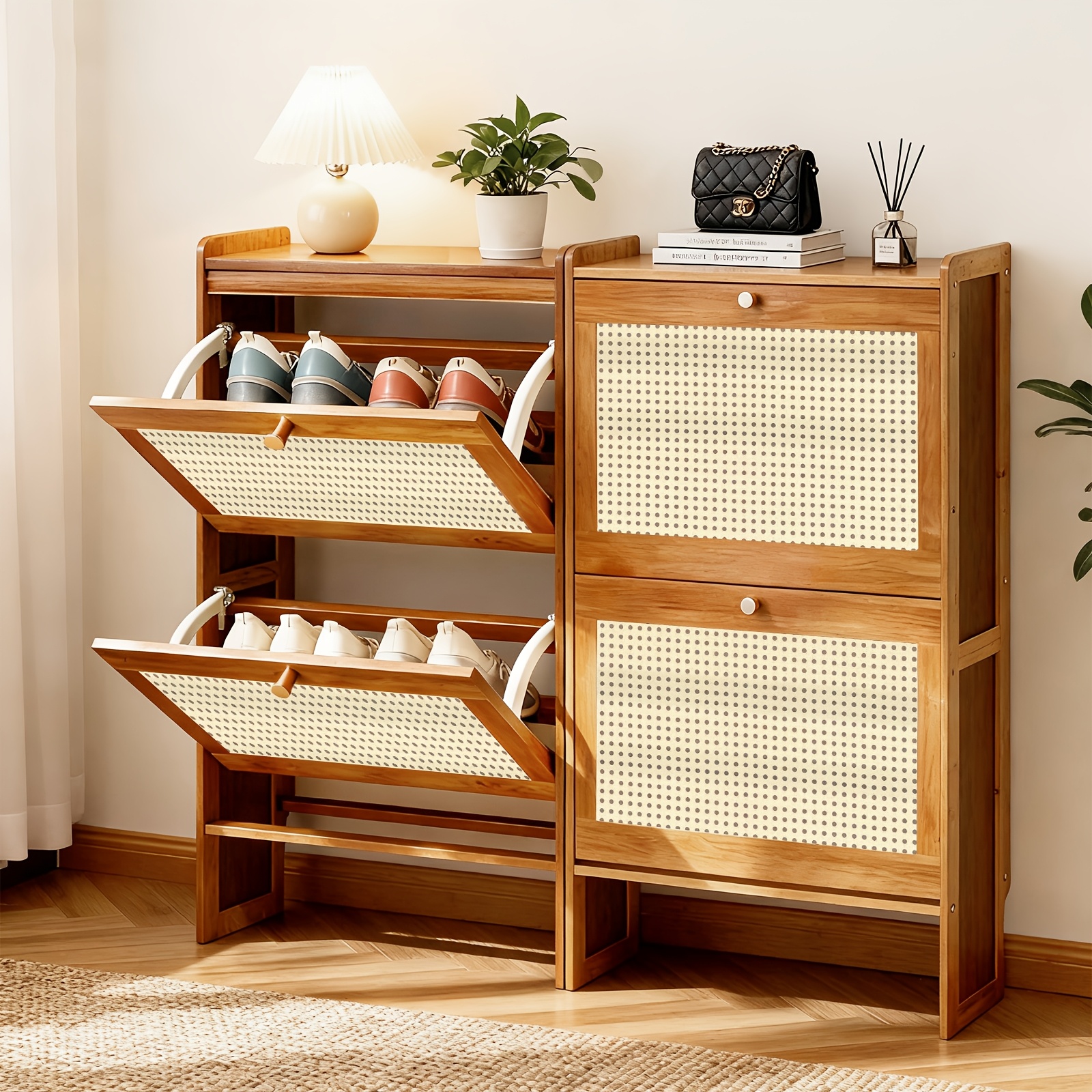 shoe organizer sold on Temu United States
