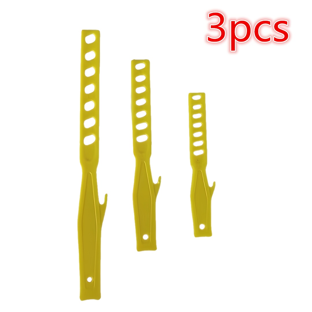 3pcs Large/medium/small Reusable Paint Stir Sticks - Convenient And Flexible, Perfect For Home Painting