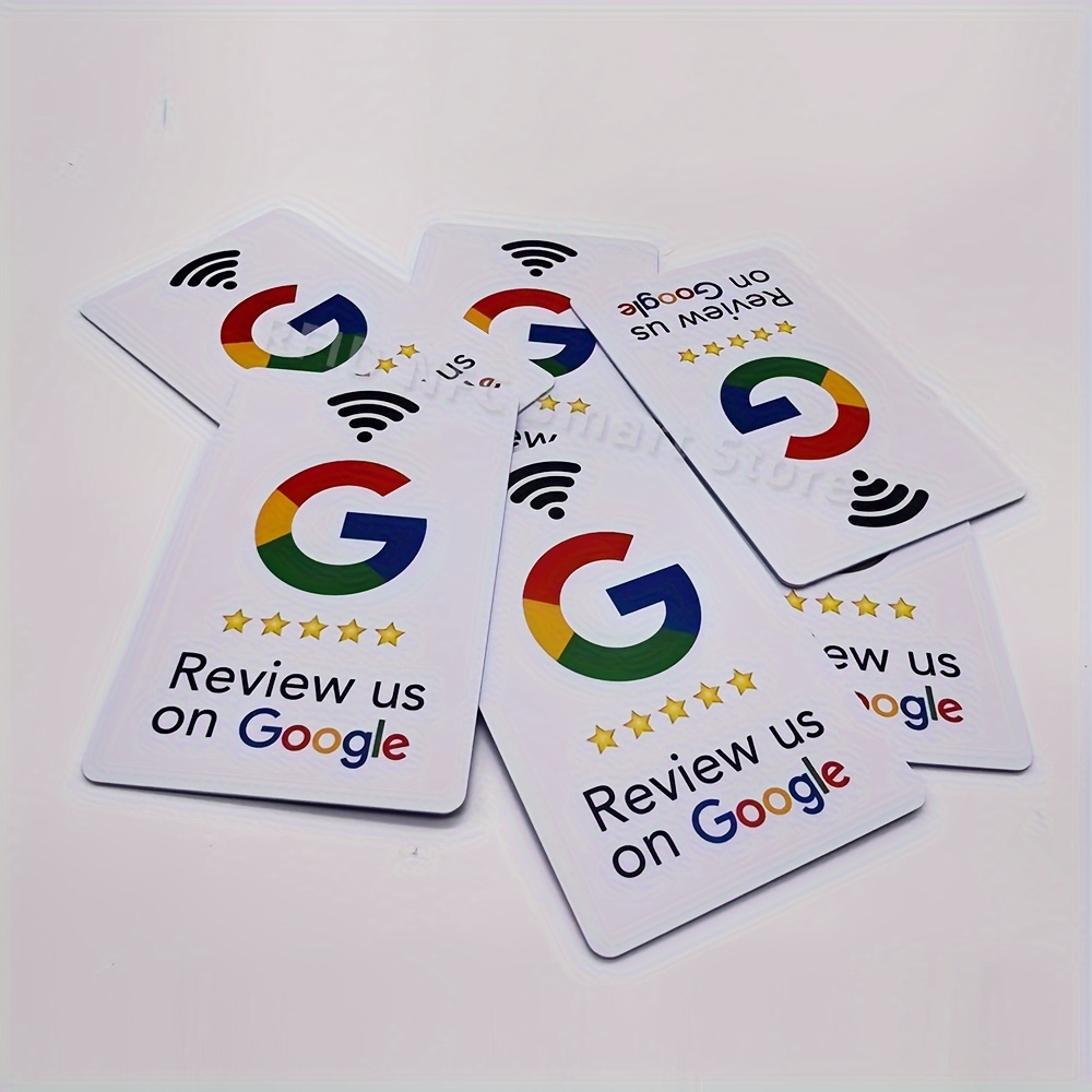 30 Cartes NFC NTAG215 Réinscriptibles - PVC Noir - 504 Octets - Compatible Smartphone