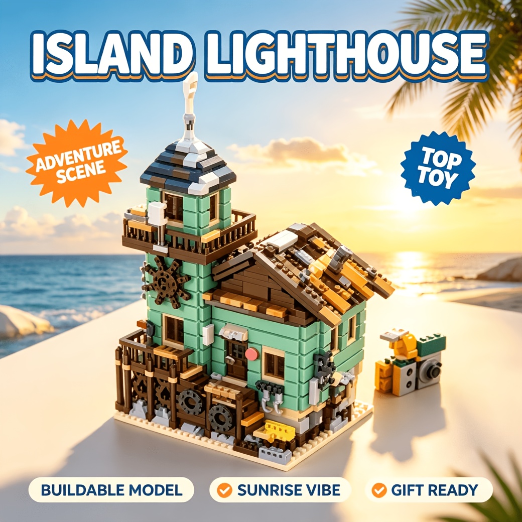 Distinctive Nautical Style Seaside Tower Assembly Model