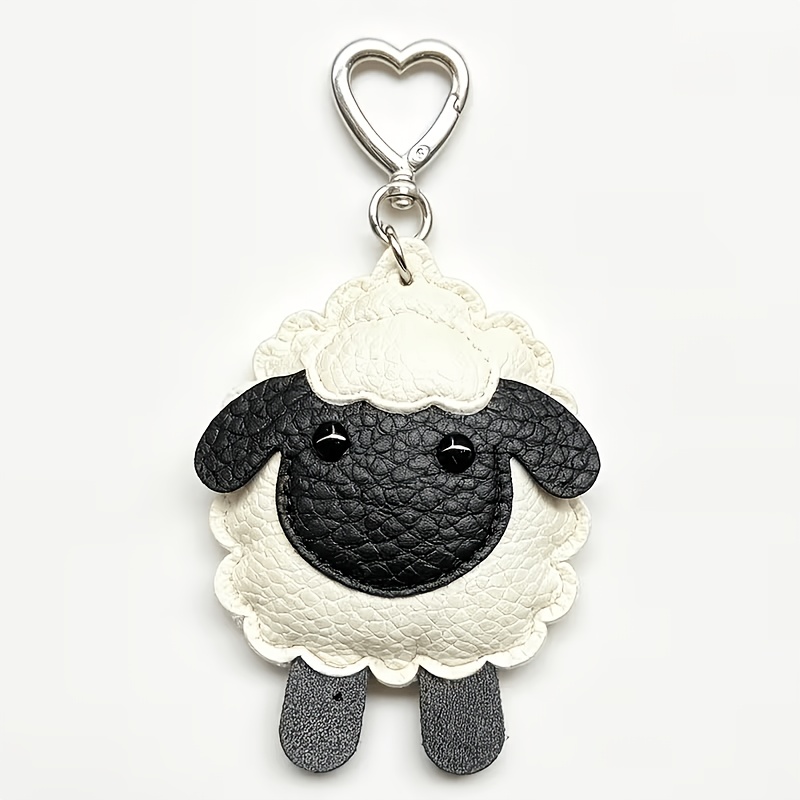 TEMU 1pc Pendant Keychain Key Chain Cute Car Key Pendant Women' Packaging Ornament Couple Gift Car Interior Small Pendant