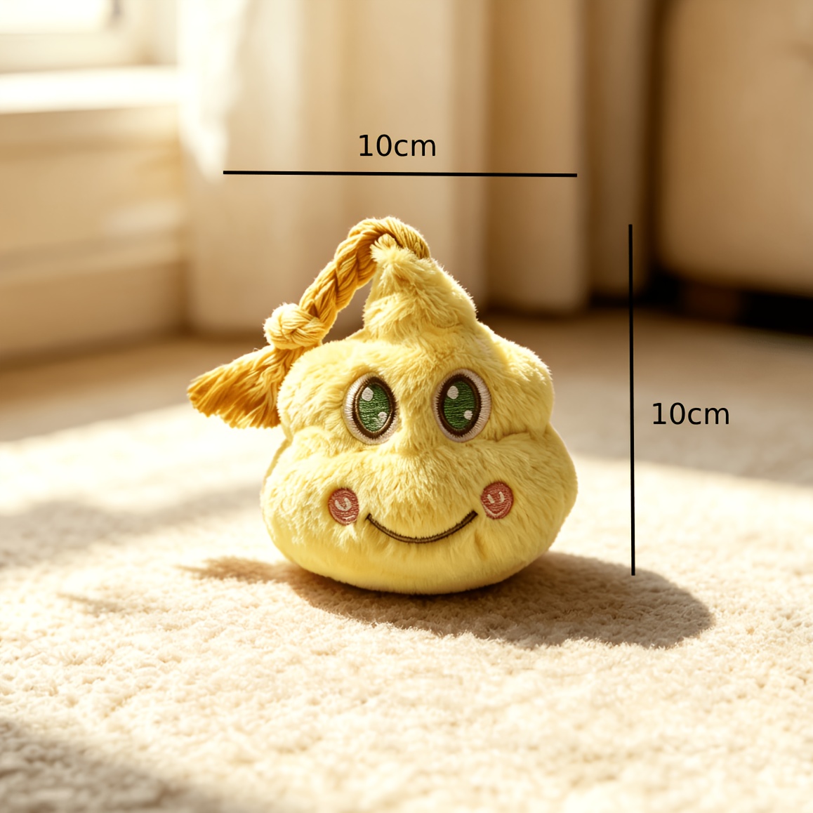 Pet Rope Knot Plush Squeaky Toy for Interactive Play