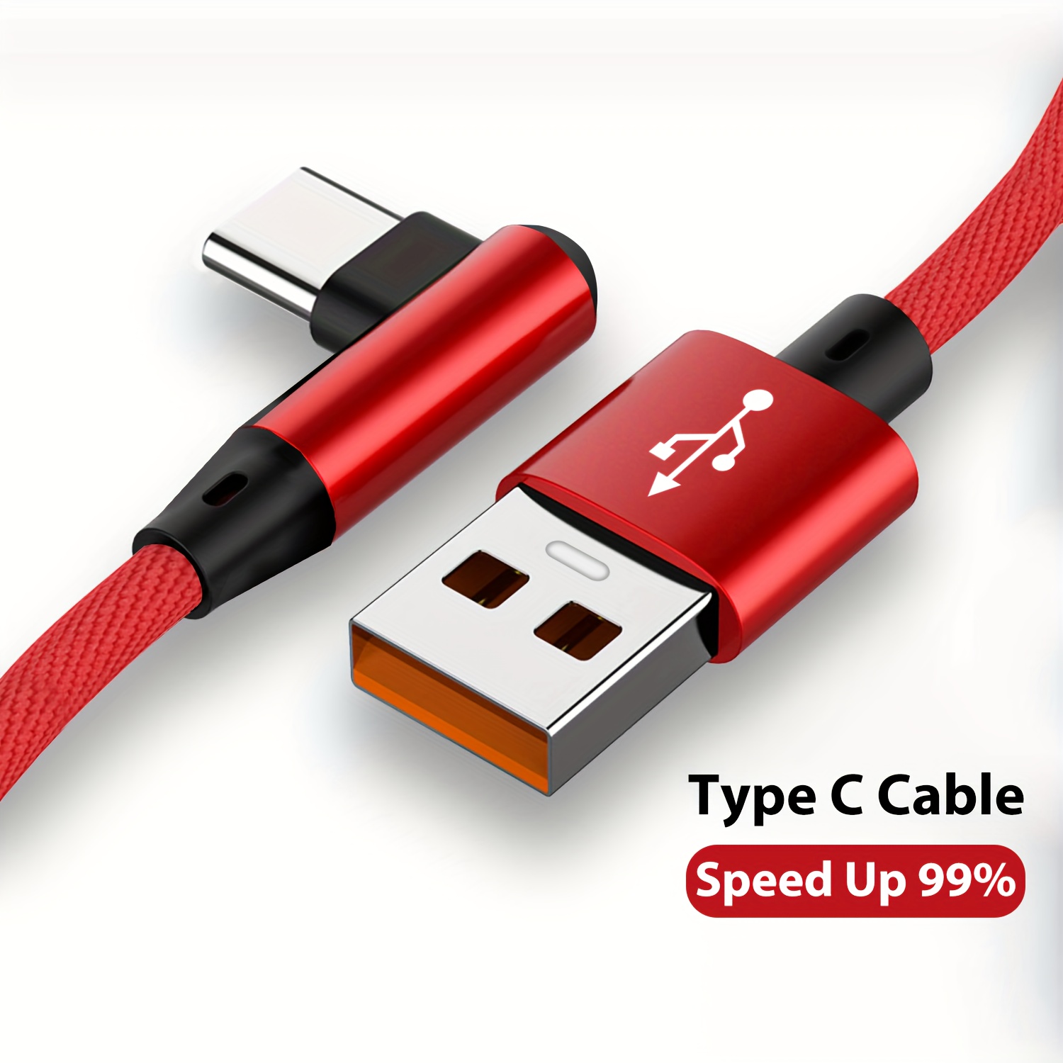 Cable USB tipo C de carga rápida para teléfono móvil, cargador de datos de  120W, 7A