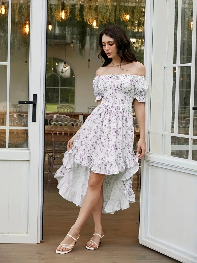 women elegant vacation tea party floral dress - Temu Mauritius women elegant vacation tea party floral dress - Temu Mauritius