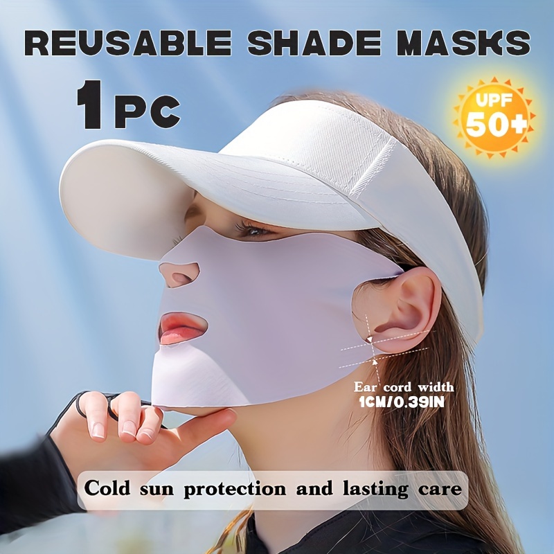 Sun Protection Mask Reusable Running Breathable Women's Golf - Temu