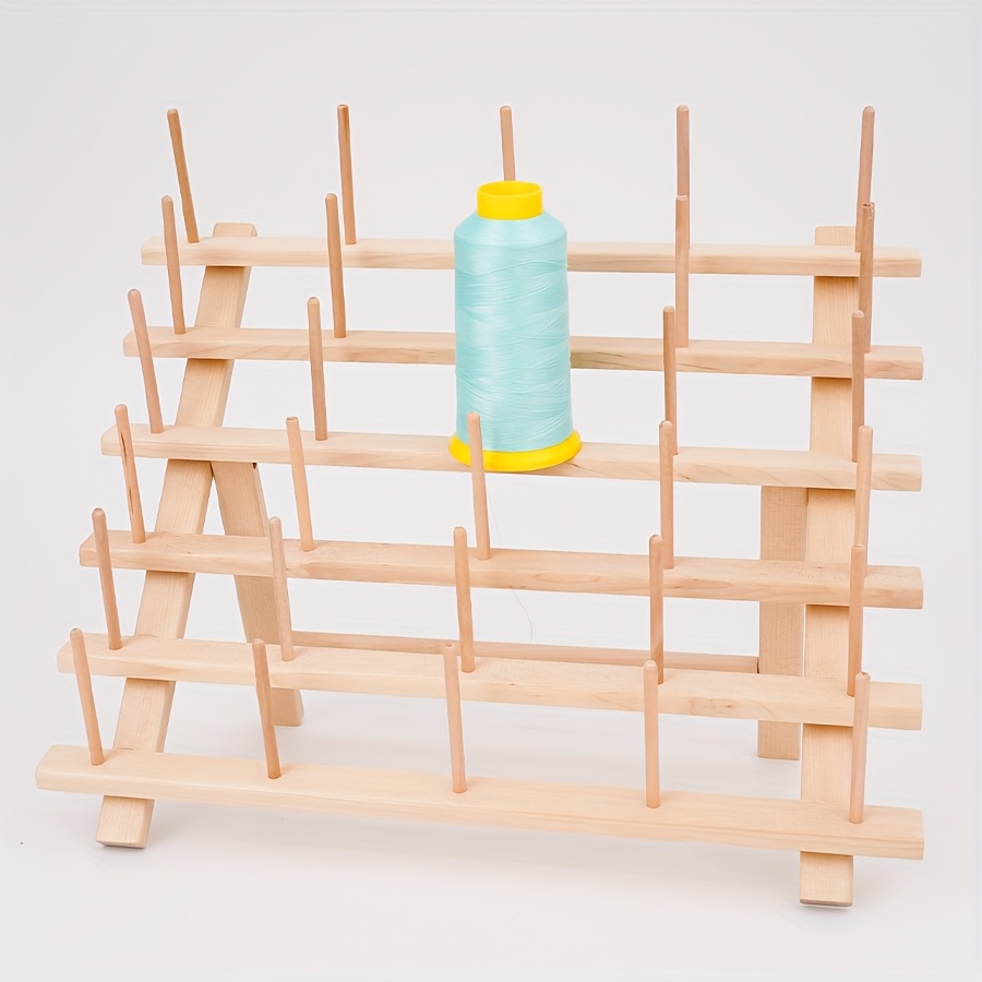 

à Fil en de 30 Bobines - Organisateur Pliable Broderie et , Étagère de Rangement DIY, Rangement