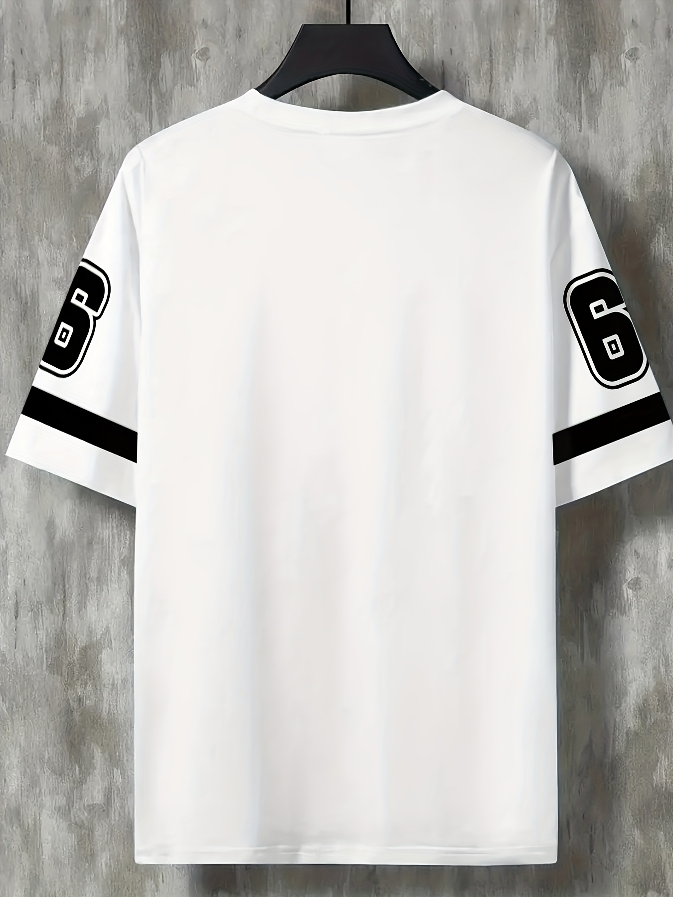 mens breathable summer sports jersey ny 66 graphic print - Temu