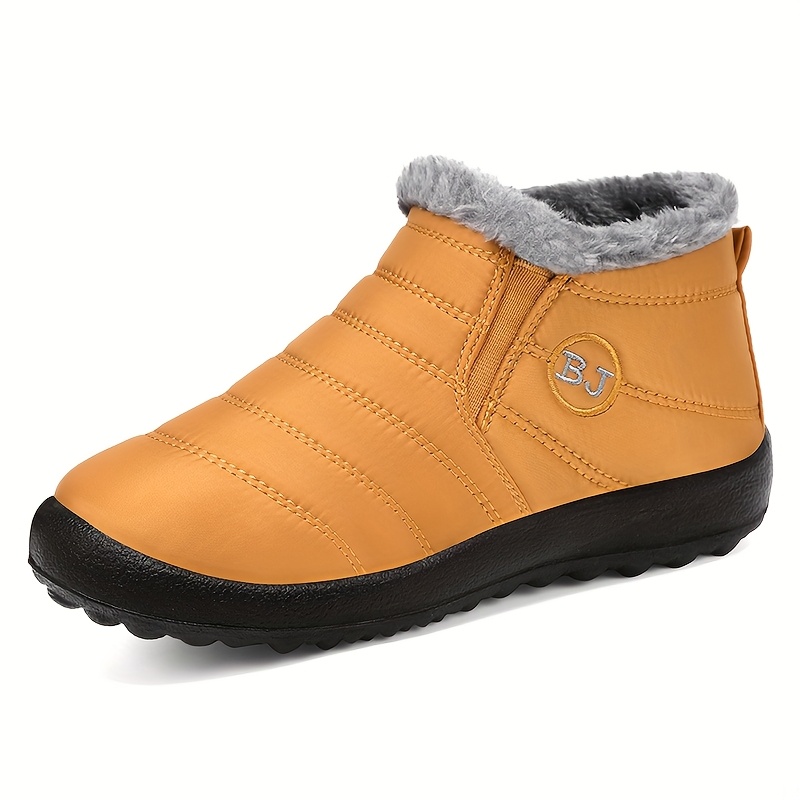Women's Warm Winter Snow Boots, Plush-Lined Insulated Shoes