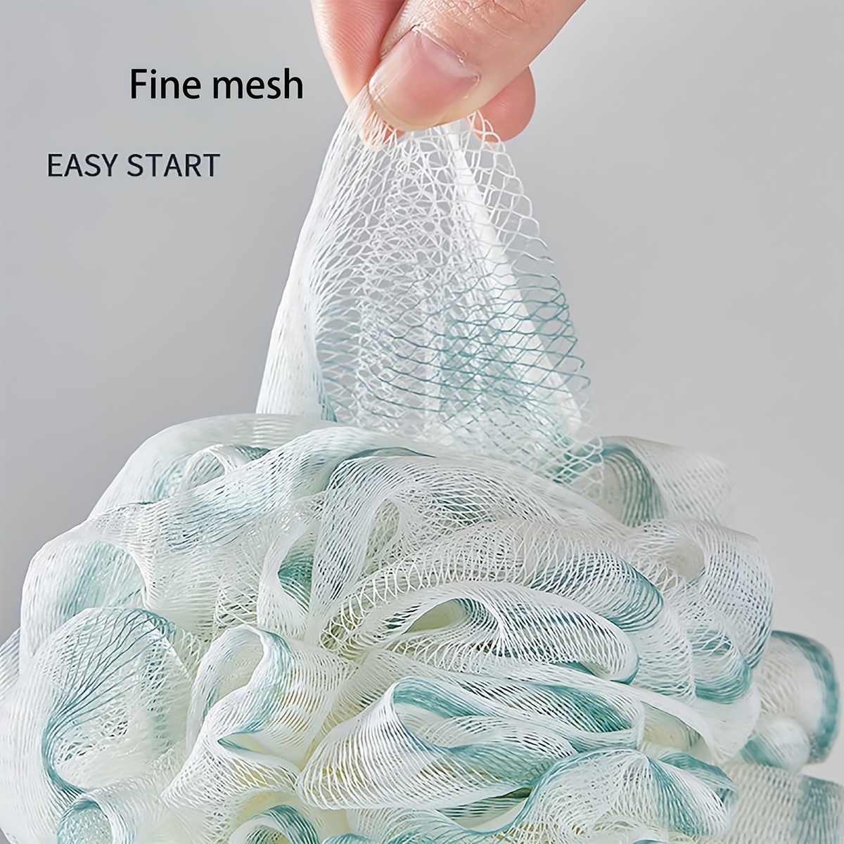 3pcs Shower Balls Non-Scattering Shower Flowers with Hook