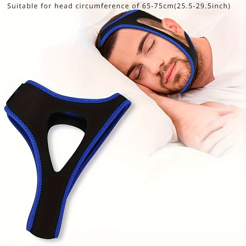 An Adjustable Triangular Chin Strap That Fits Ergonomically And Comfortably, Comes with an Extra Extension Strap And Adjustable Fastening Strap to Ensure The Mouth Stays Closed During Sleep. Its Solid Design Is Comfortable And Portable