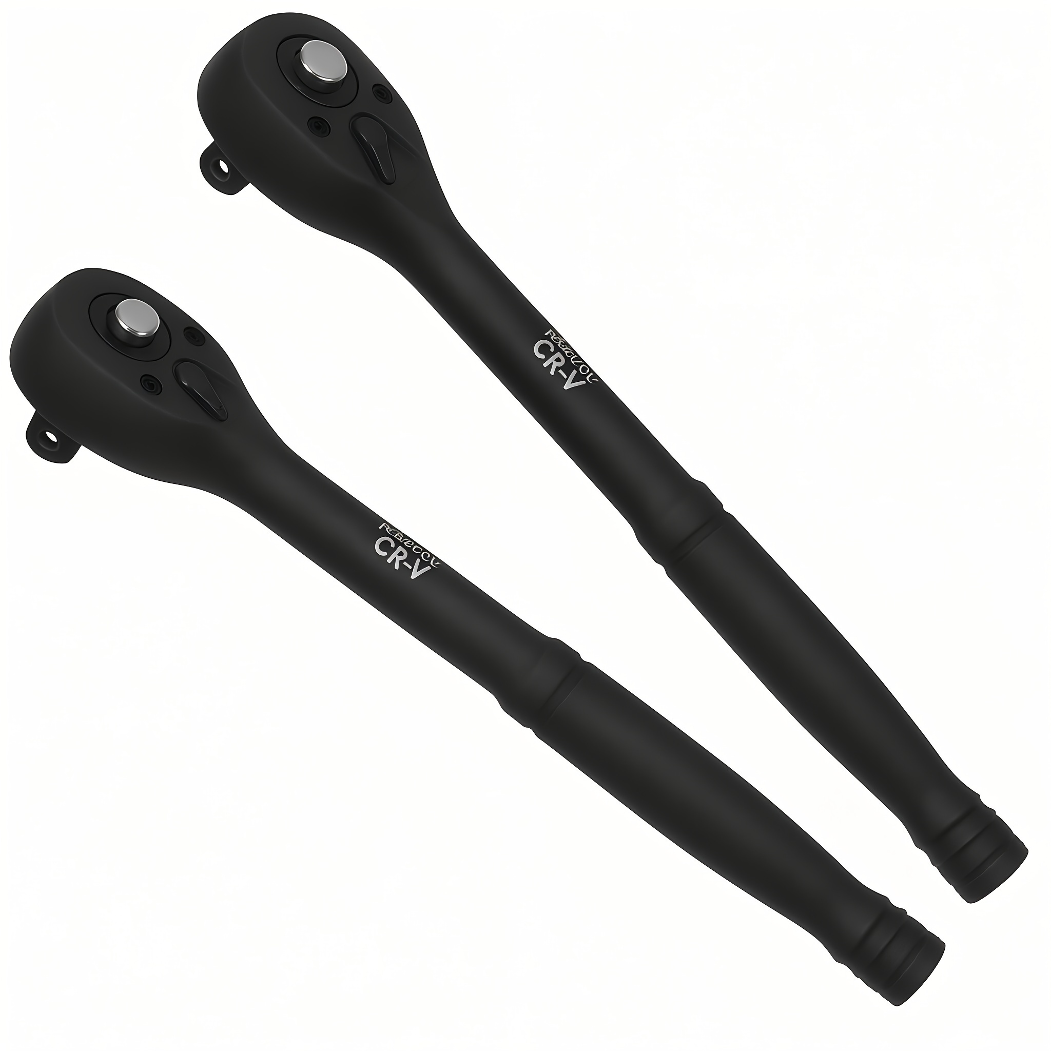 TEMU Sedy 2pcs 3/8" Drive Ratchet Wrench Set Durable Crv Steel Release Switch Direction Buttons