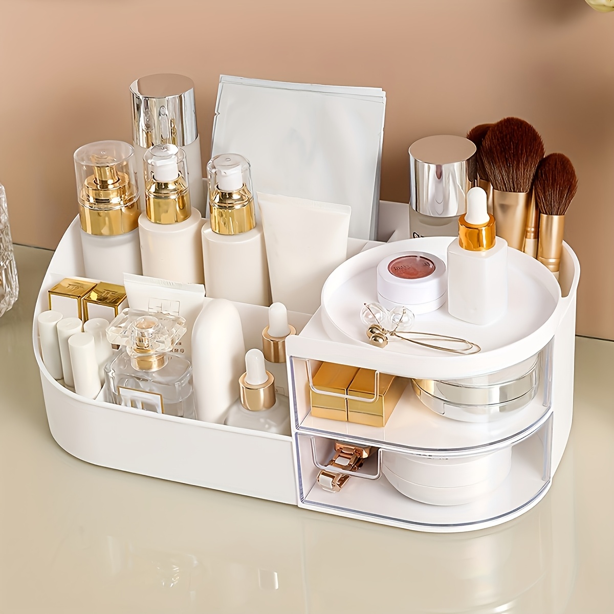 1 teiliger schminktisch kosmetik organizer box