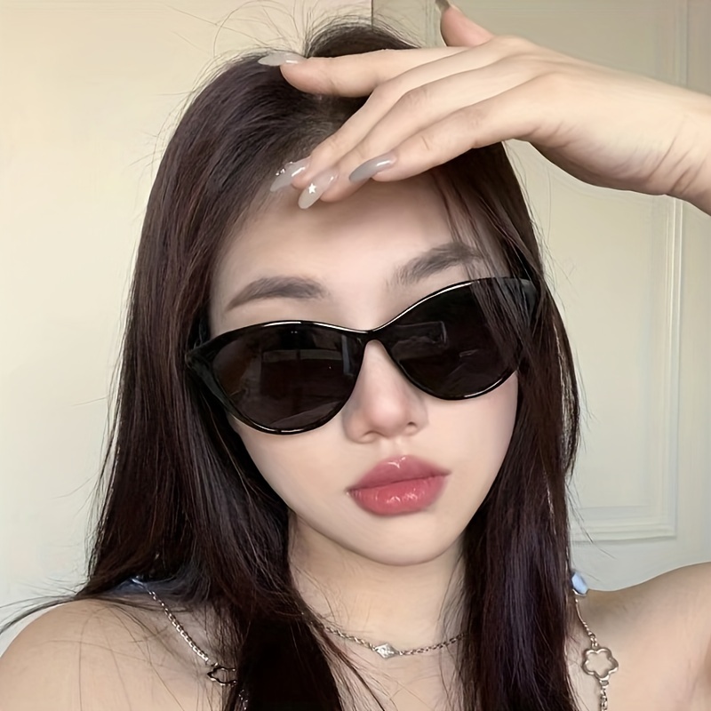 

Retro Lightweight Glasses, Plastic Frame For Hiking, Classic, Fashion Glasses