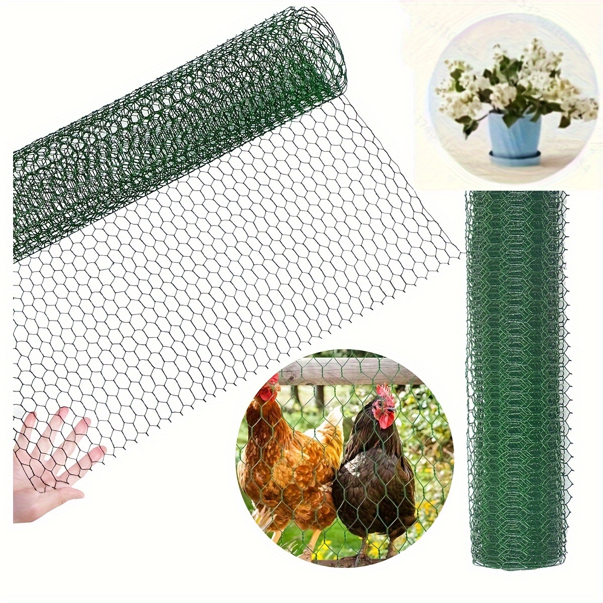 

1 rouleau de grillage en fer la des plantes et les manuels floraux - Filet de clôture polyvalent la décoration de la et du , grille de de fleurs à couper.