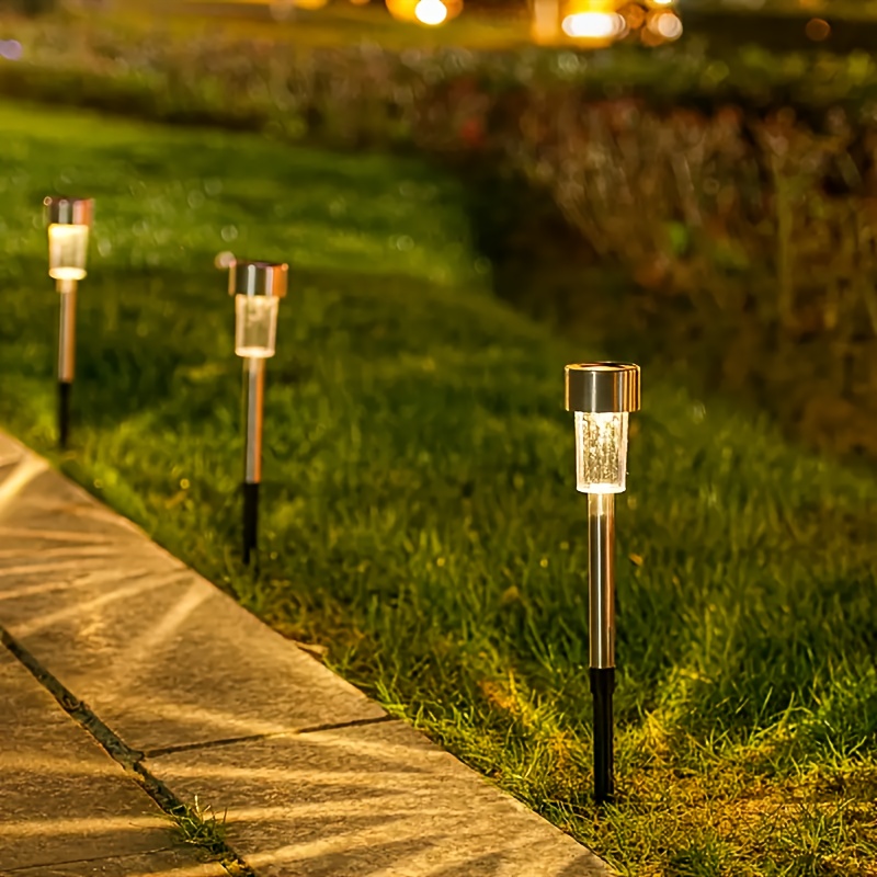 10Pcs 30Pcs Outdoor Solar Landscape Lawn Light Waterproof