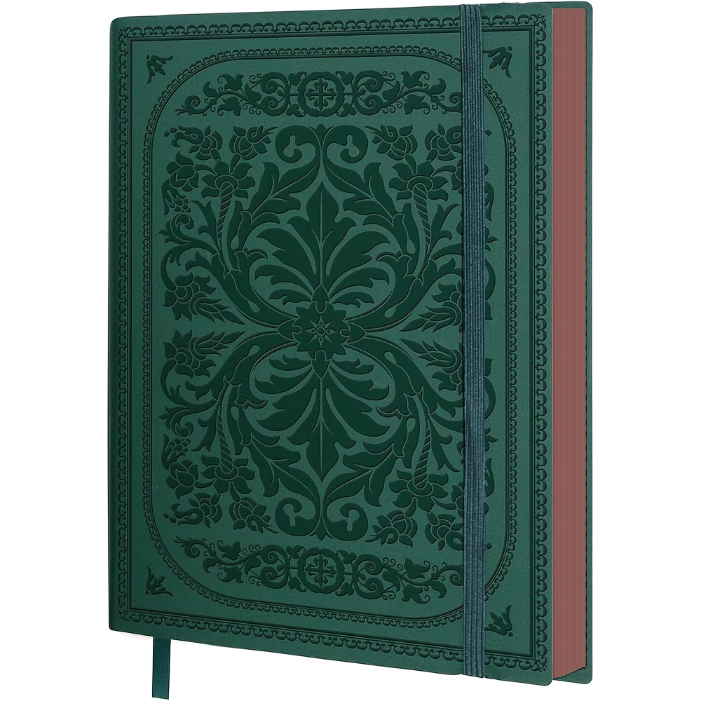 Image of A5 Dotted Notebook By Biroyal, Hardcover Bullet Journal, 256 Pages Of Dotted Note Paper, 120gsm Paper, Dotted Notepad Suitable For Men And Women To Record Notes And Doodles In A Beautiful Notebook.