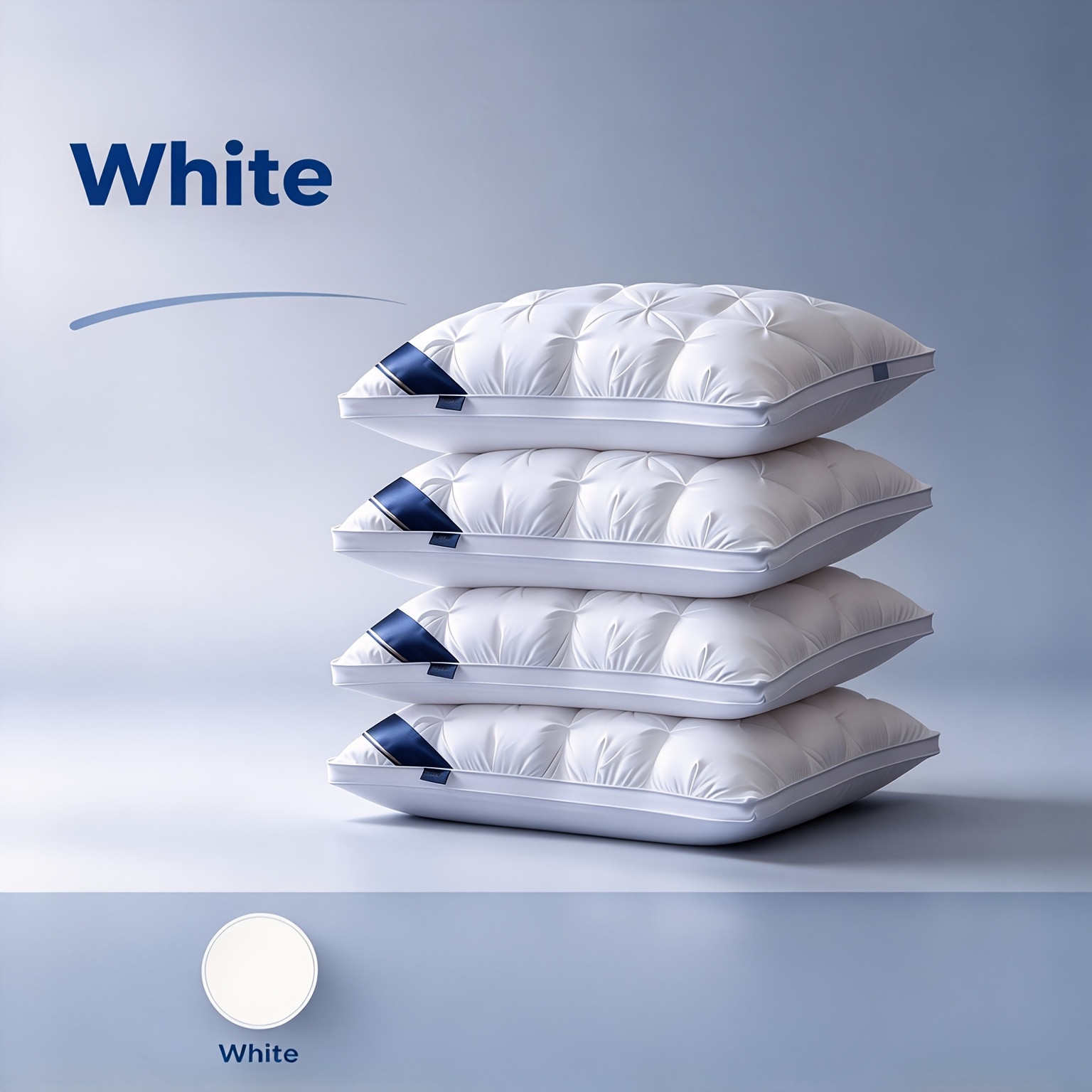 TEMU 4 /neck Support Sleeping Pillow Core/suitable For Home Bedroom Daily Rest To Improve /suitable For , Suitable For Living Room, Home Decoration,